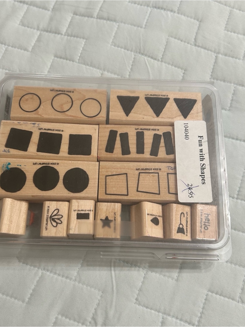 Stampin’ Up Fun with Shapes
